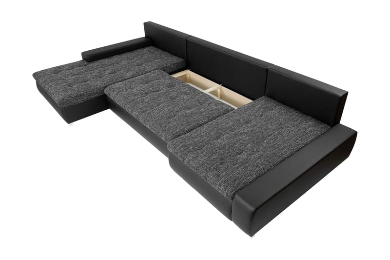 Gamal Sofa Dobbeltdivan 4-personers - Brun - Møbler - Sofaer - U Sofa