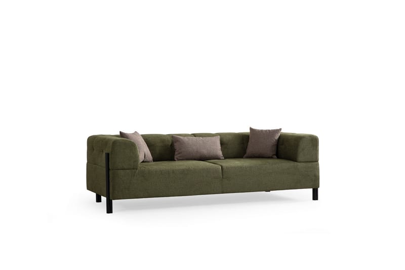 Gio 3-personers Sofa - Grøn - Møbler - Sofaer - 3 personers sofa