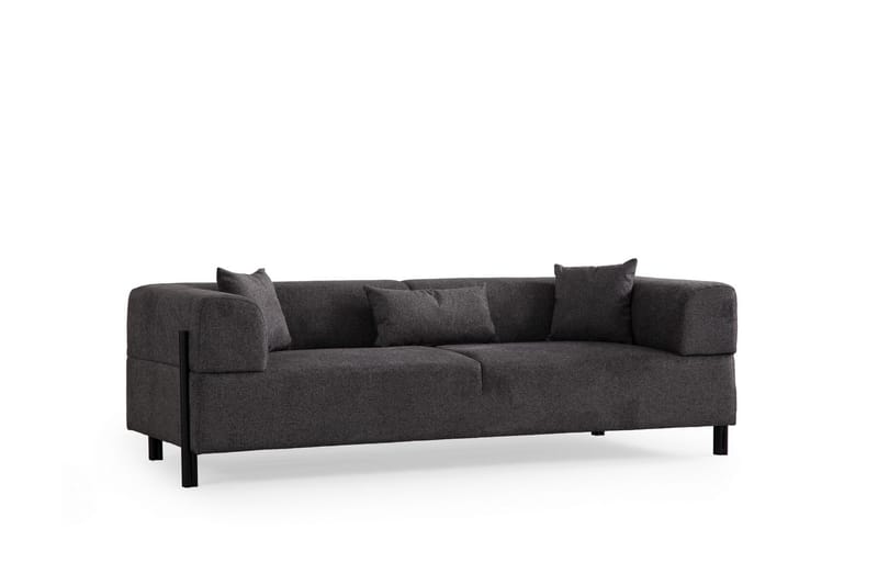 Gio 3-personers Sofa - Antracit - Møbler - Sofaer - 3 personers sofa