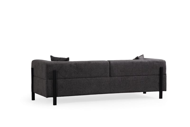 Gio 3-personers Sofa - Antracit - Møbler - Sofaer - 3 personers sofa