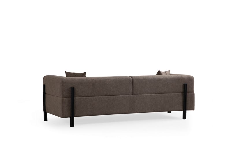 Gio 3-personers Sofa - Brun - Møbler - Sofaer - 3 personers sofa