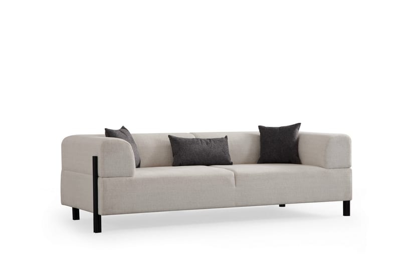 Gio 3-personers Sofa - Hvid - Møbler - Sofaer - 3 personers sofa