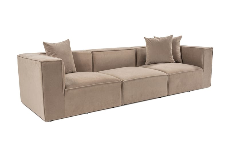 Gregor Sofa 3-personers - Cappuccino - Møbler - Sofaer - 3 personers sofa