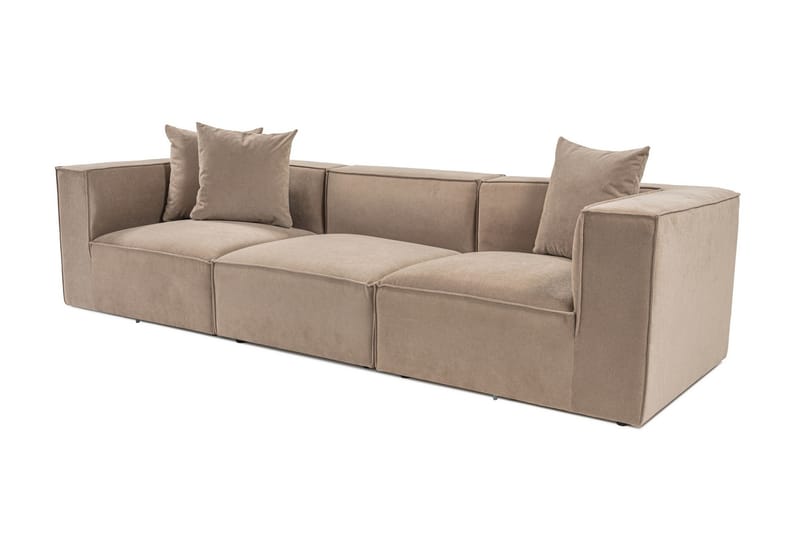 Gregor Sofa 3-personers - Cappuccino - Møbler - Sofaer - 3 personers sofa