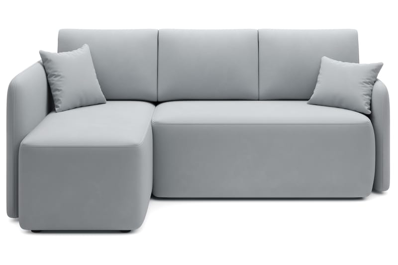 Hadson 3-personers Sofa med Chaiselong - Grå - Møbler - Sofaer - Sofa med chaiselong