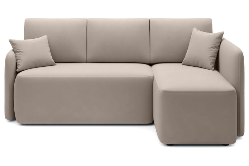 Hadson 3-personers Sofa med Divan - Beige - Møbler - Sofaer - Sofa med chaiselong