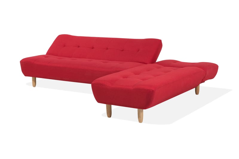 Alsten Hjørnesofa 182 cm - Rød - Møbler - Sofaer - Hjørnesofa