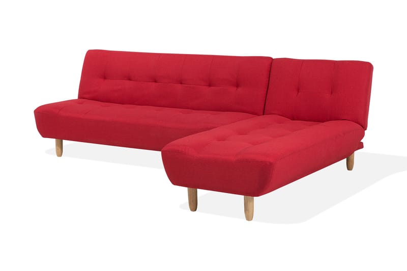 Alsten Hjørnesofa 182 cm - Rød - Møbler - Sofaer - Hjørnesofa