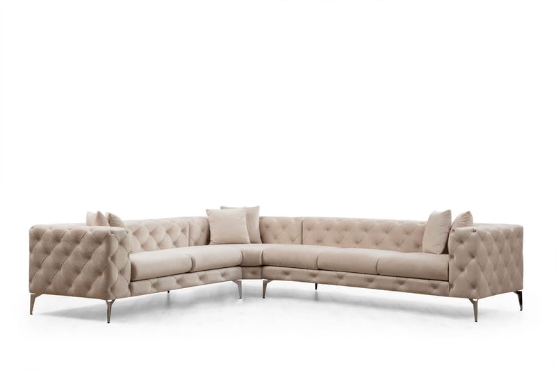 Beachport Hjørnesofa 6-sæders - Beige - Møbler - Sofaer - Hjørnesofa