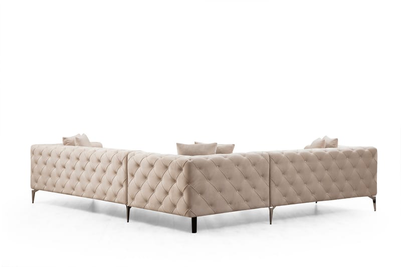 Beachport Hjørnesofa 6-sæders - Beige - Møbler - Sofaer - Hjørnesofa