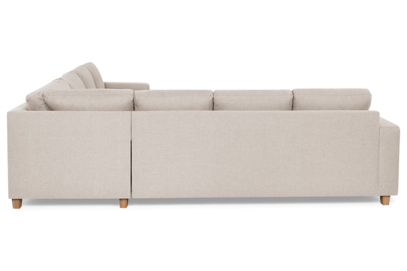 Crazy Hjørnesofa med Chaiselong Stor Venstre - Beige - Møbler - Sofaer - Hjørnesofa - Hjørnesofa med chaiselong