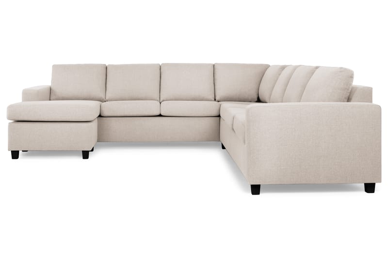 Crazy Hjørnesofa med Chaiselong Stor Venstre - Beige - Møbler - Sofaer - Hjørnesofa - Hjørnesofa med chaiselong