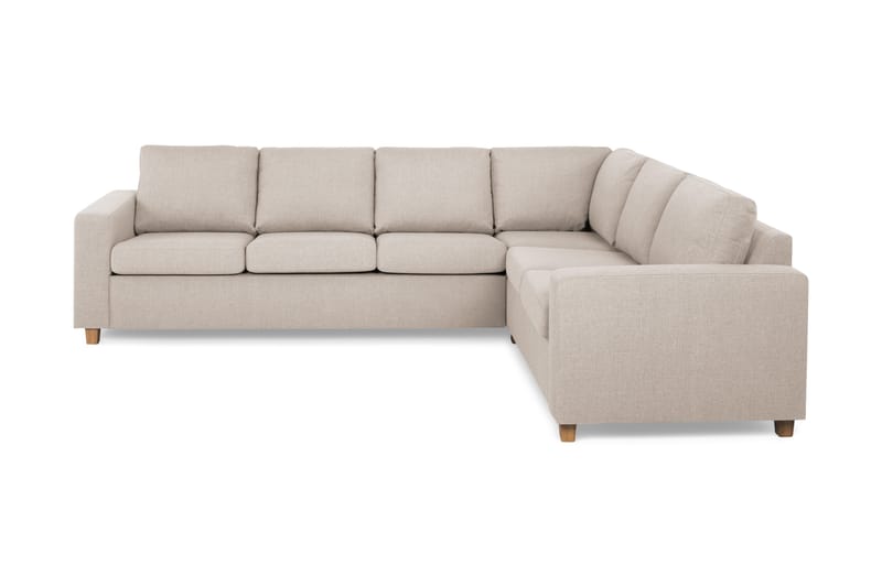 Crazy Hjørnesofa Stor Vendbar - Beige - Møbler - Sofaer - Hjørnesofa