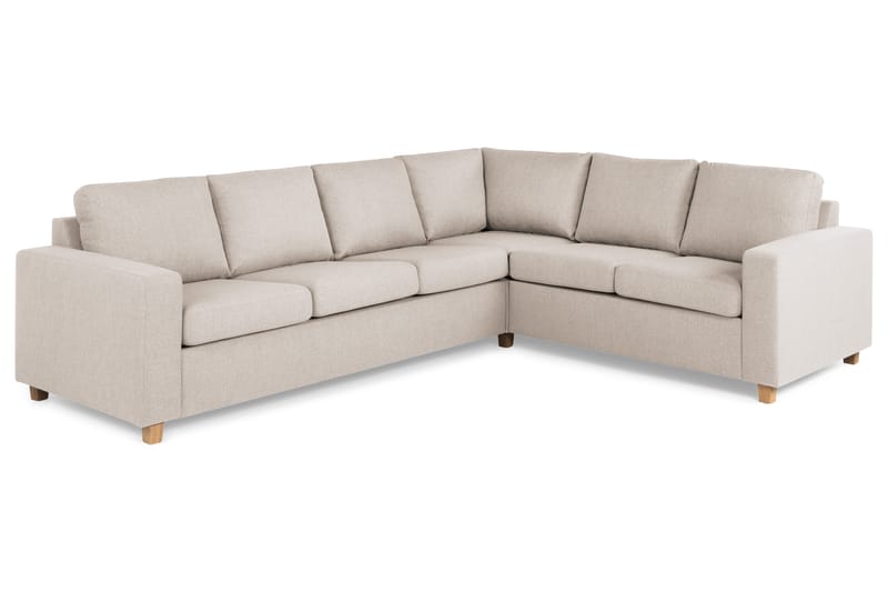 Crazy Hjørnesofa Stor Vendbar - Beige - Møbler - Sofaer - Hjørnesofa