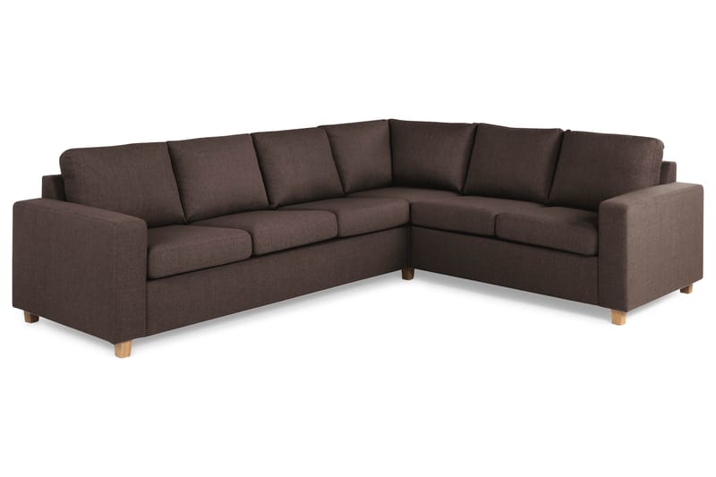 Crazy Hjørnesofa Stor Vendbar - Brun - Møbler - Sofaer - Hjørnesofa