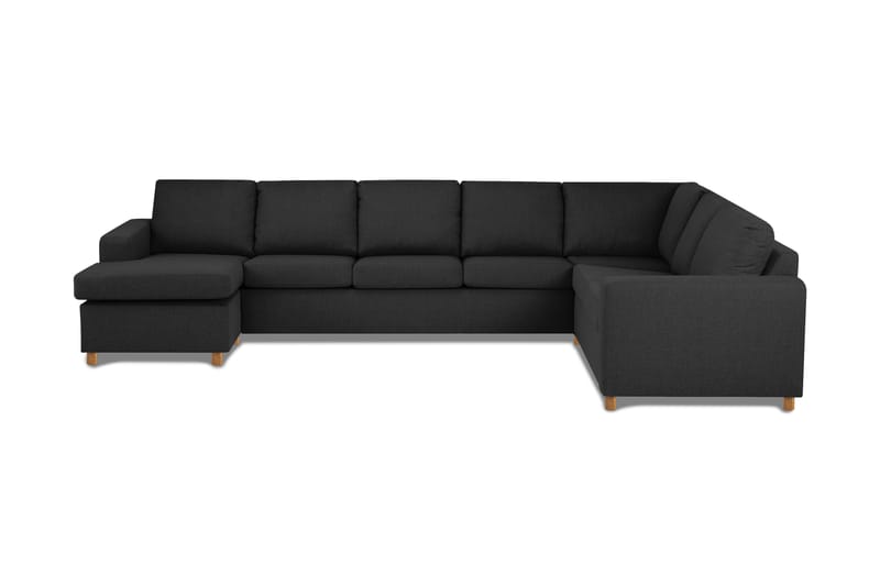 Crazy Hjørnesofa XL med Chaiselong Venstre - Antracit - Møbler - Sofaer - Hjørnesofa - Hjørnesofa med chaiselong