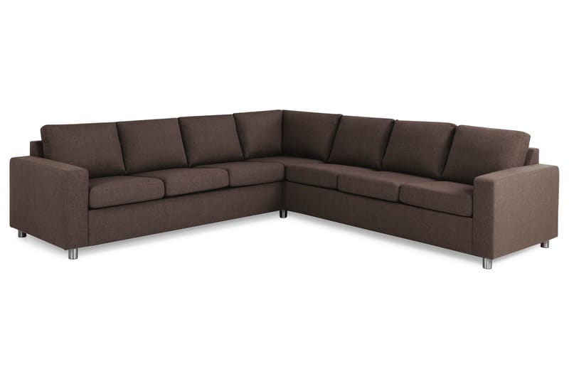 Crazy Hjørnesofa XL Vendbar - Brun - Møbler - Sofaer - Hjørnesofa