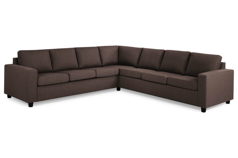 Crazy Hjørnesofa XL Vendbar - Brun - Lædersofaer - Hjørnesofa - Velour sofaer