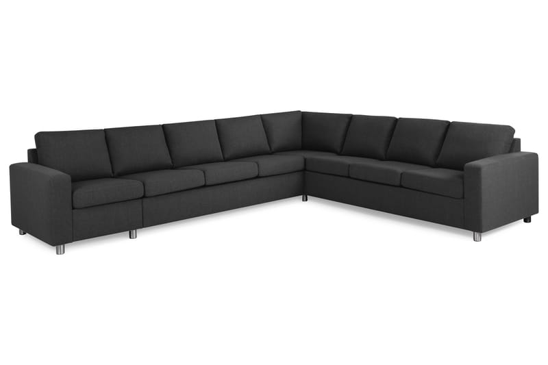 Crazy Hjørnesofa XXL Vendbare - Antracit - Møbler - Sofaer - Hjørnesofa