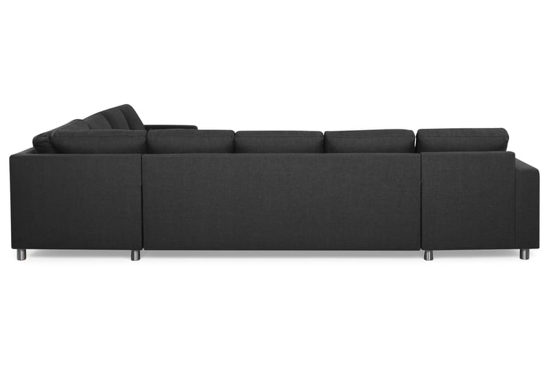 Crazy Hjørnesofa XXL Vendbare - Antracit - Møbler - Sofaer - Hjørnesofa