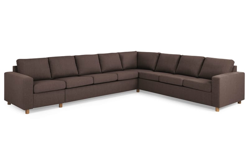 Crazy Hjørnesofa XXL Vendbare - Brun - Møbler - Sofaer - Hjørnesofa