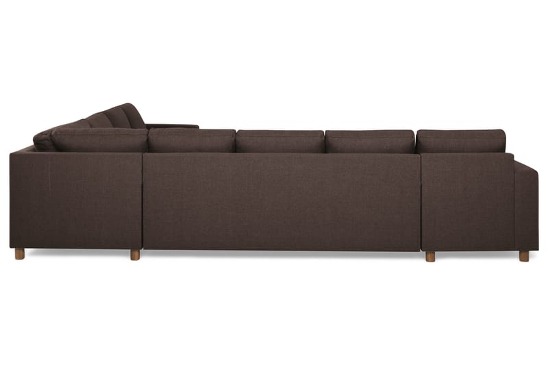 Crazy Hjørnesofa XXL Vendbare - Brun - Møbler - Sofaer - Hjørnesofa