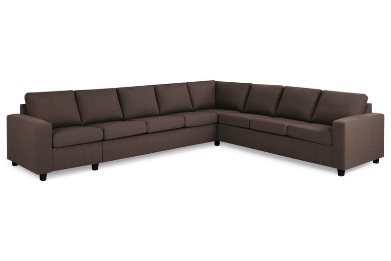 Crazy Hjørnesofa XXL Vendbare - Brun - Møbler - Sofaer - Hjørnesofa