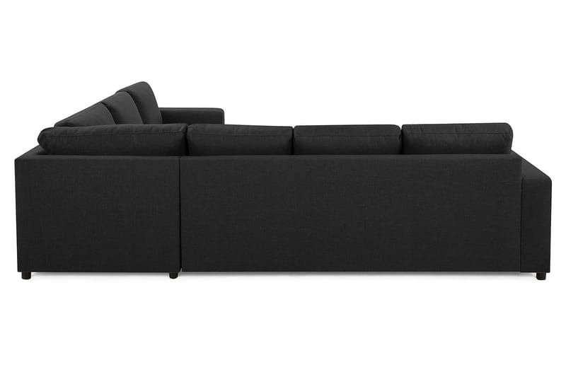 Crazy Stor Hjørnesofa Vendbar - Antracit / Mørkegrå - Møbler - Sofaer - Hjørnesofa