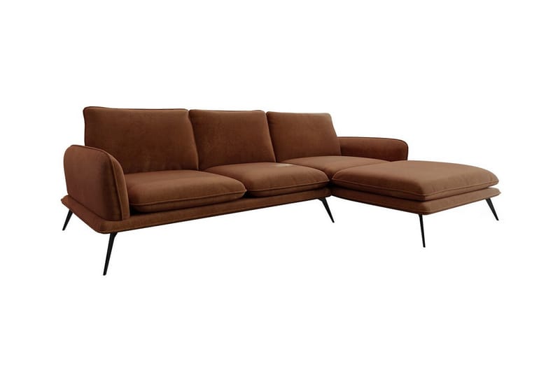 Graystone 3-pers. Hjørnesofa - Brun - Møbler - Sofaer - Hjørnesofa