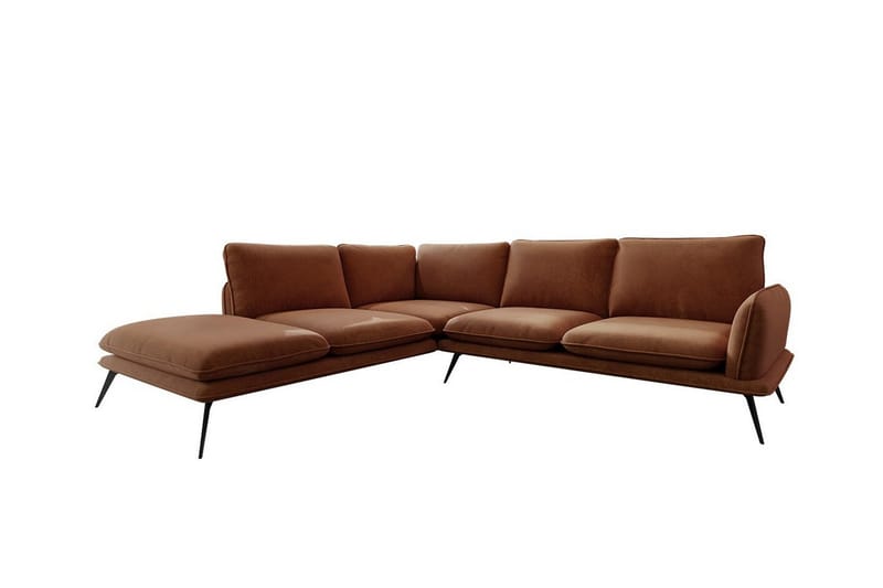 Graystone 4-pers. Hjørnesofa - Brun/Mørkebrun - Møbler - Sofaer - Hjørnesofa