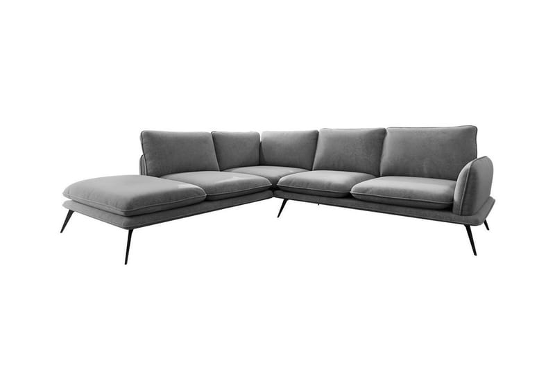 Graystone 4-pers. Hjørnesofa - Mørkegrå - Møbler - Sofaer - Hjørnesofa