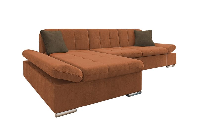 Kintore 3-pers. Hjørnesofa - Mørke orange - Møbler - Sofaer - Hjørnesofa