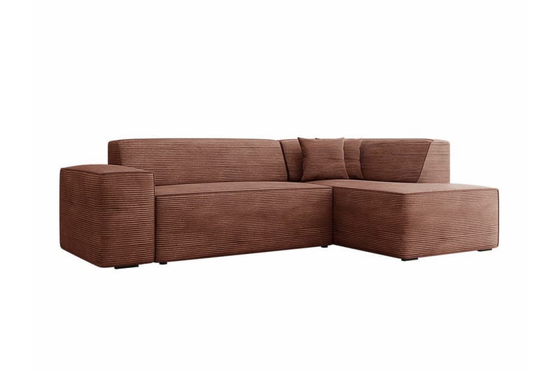 Kintore 3-pers. Hjørnesofa - Brun - Møbler - Sofaer - Hjørnesofa