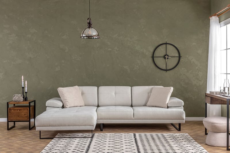 Kitimat Chaiselongsofa 3-personers - Beige - Møbler - Sofaer - Hjørnesofa