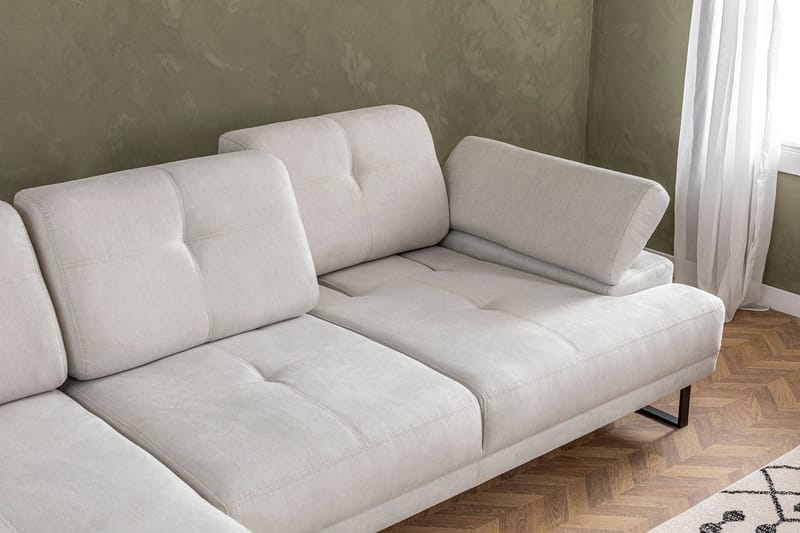 Kitimat Chaiselongsofa 3-personers - Beige - Møbler - Sofaer - Hjørnesofa