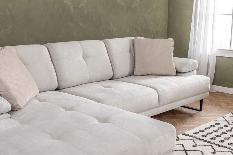 Kitimat Chaiselongsofa 3-personers - Beige - Møbler - Sofaer - Hjørnesofa