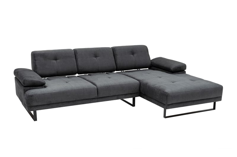 Kitimat Chaiselongsofa 3-personers - Antracit - Møbler - Sofaer - Hjørnesofa