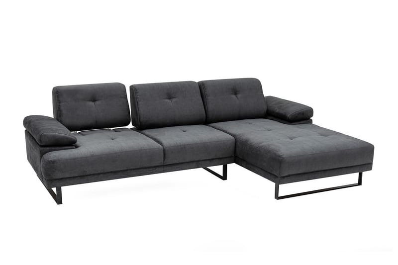 Kitimat Chaiselongsofa 3-personers - Antracit - Møbler - Sofaer - Hjørnesofa