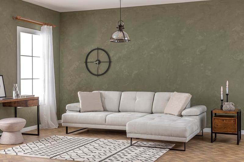 Kitimat Chaiselongsofa 3-personers - Beige - Møbler - Sofaer - Hjørnesofa