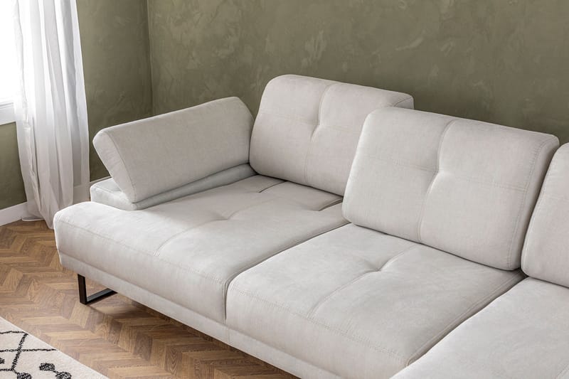 Kitimat Chaiselongsofa 3-personers - Beige - Møbler - Sofaer - Hjørnesofa