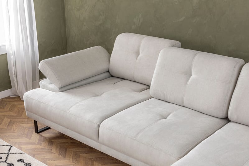 Kitimat Chaiselongsofa 3-personers - Beige - Møbler - Sofaer - Hjørnesofa