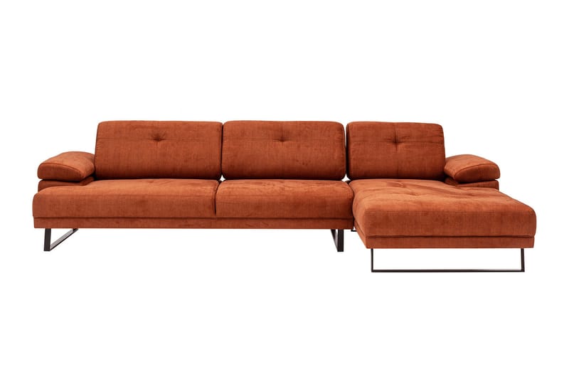 Kitimat Chaiselongsofa 3-personers - Orange - Møbler - Sofaer - Hjørnesofa