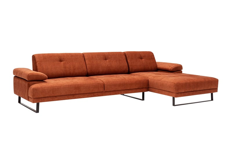 Kitimat Chaiselongsofa 3-personers - Orange - Møbler - Sofaer - Hjørnesofa