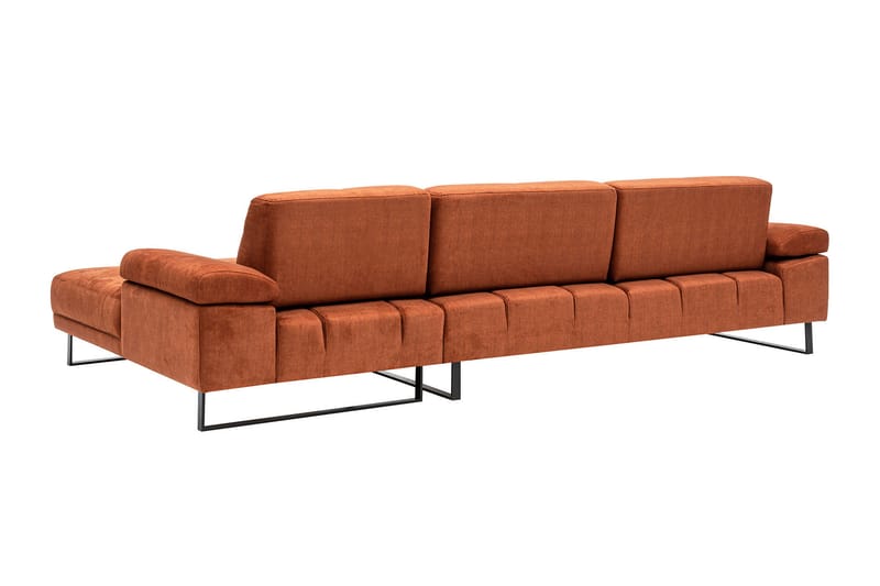 Kitimat Chaiselongsofa 3-personers - Orange - Møbler - Sofaer - Hjørnesofa