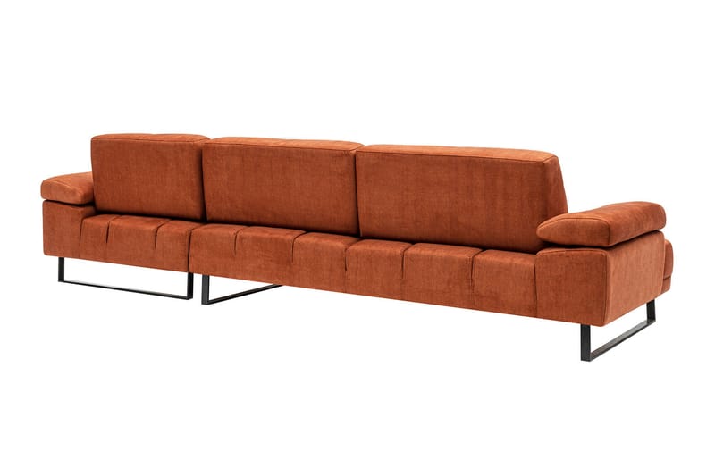 Kitimat Chaiselongsofa 3-personers - Orange - Møbler - Sofaer - Hjørnesofa