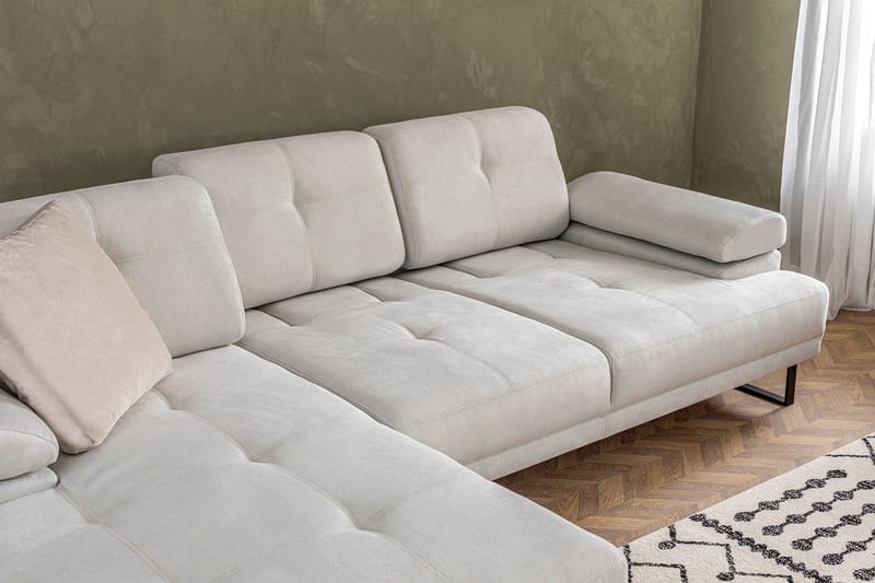 Kitimat Chaiselongsofa 3-personers - Beige - Møbler - Sofaer - Hjørnesofa