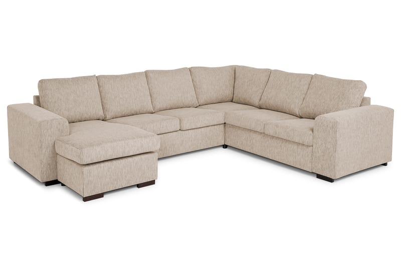 Link Hjørnesofa med Chaiselong Vendbar - Beige - Hjørnesofa med chaiselong - Hjørnesofa