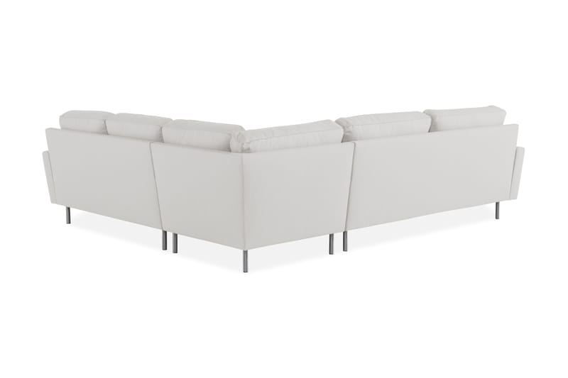 Marc Hjørnesofa Højre - Beige/Krom - Møbler - Sofaer - Hjørnesofa