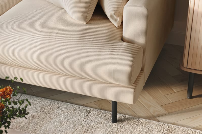 Menard 5-pers Hjørnesofa - Beige - Møbler - Sofaer - Hjørnesofa