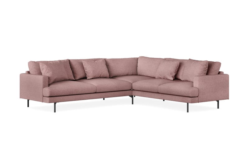 Menard 5-pers Hjørnesofa - Lilla - Hjørnesofa